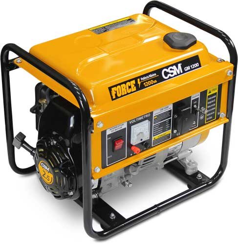 Geradores GM de 3 a 10 kVA CSM Force para aluguel no Rio de Janeiro